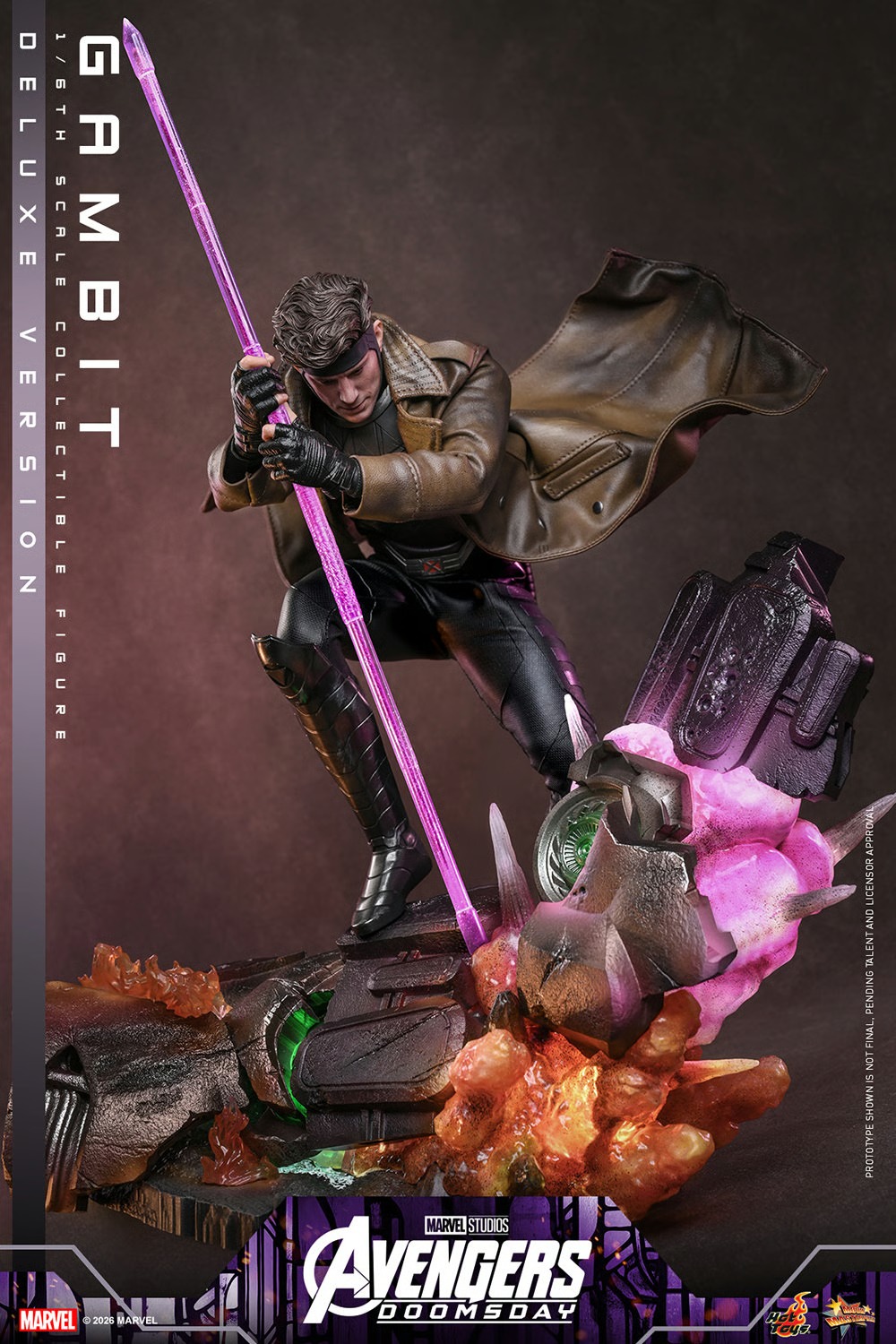 Hot Toys Marvel Avengers Doomsday Gambit Deluxe Sixth Scale Figure